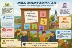 Omslagsbild till Anslagstavlan ForshagaDeje