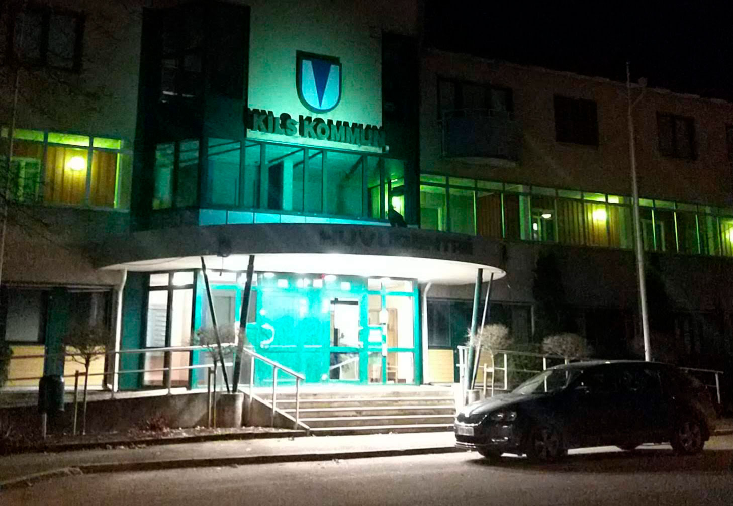 Kils kommun på natten